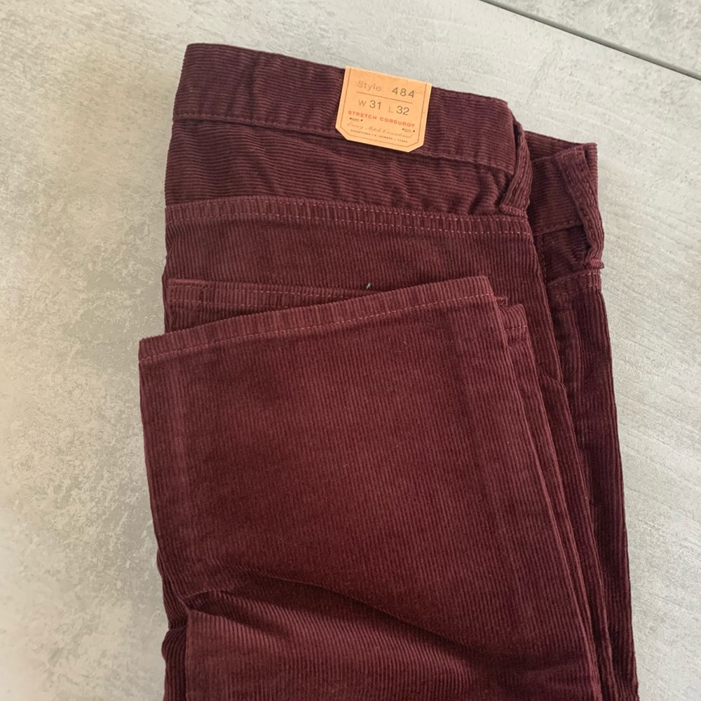 NEW J. Crew corduroy pants